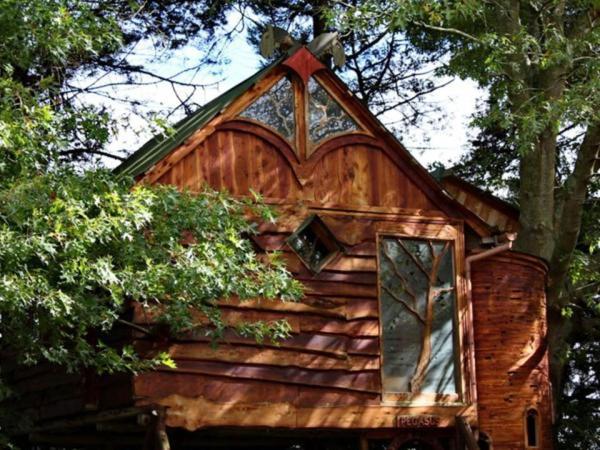 Sycamore Avenue Treehouses & Cottages Accommodation Windy Room photo